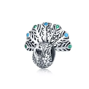 Pandora tarzı Tavus Charm - SCC1260 (resim) Pandora tarzı Tavus Charm - SCC1260