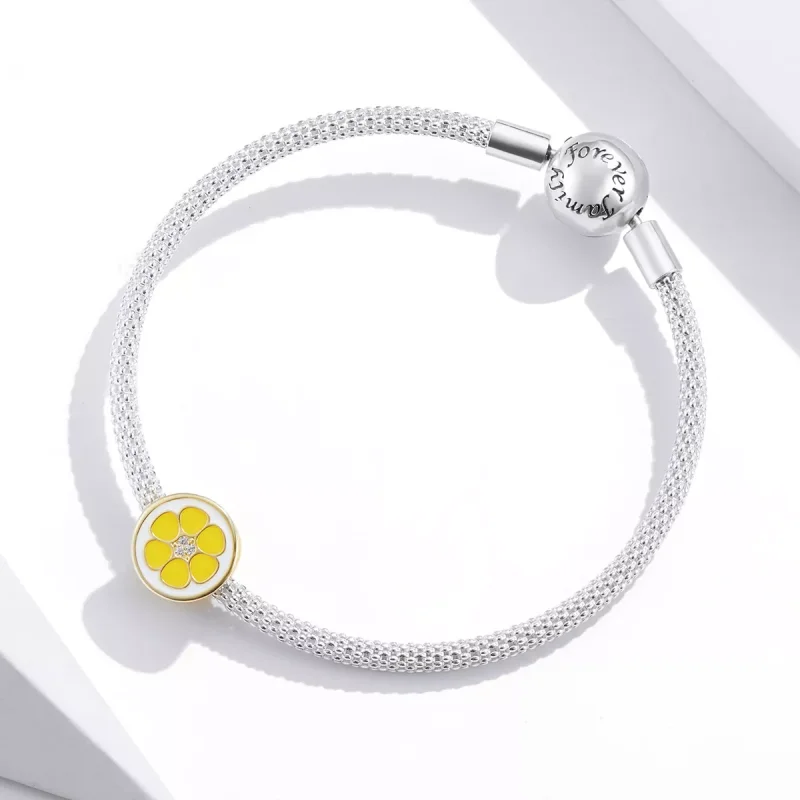 (resim) Pandora tarzı taze limon Charm - SCC1590 - Görüntüle 4