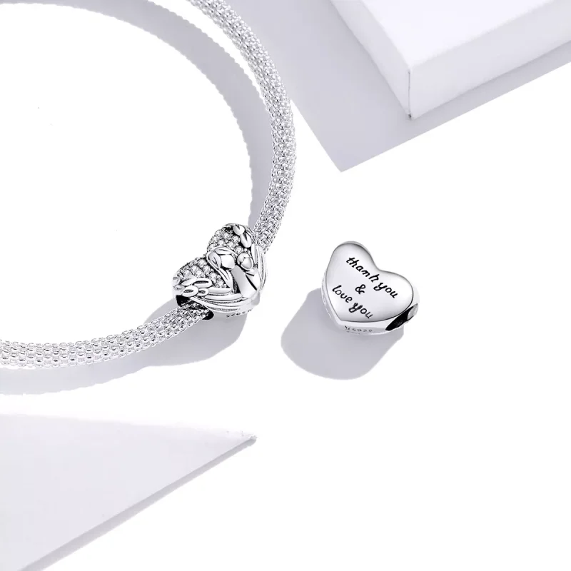 (resim) Pandora tarzı Teşekkür ederim , seni seviyorum Charm - SCC1462 - Görüntüle 3