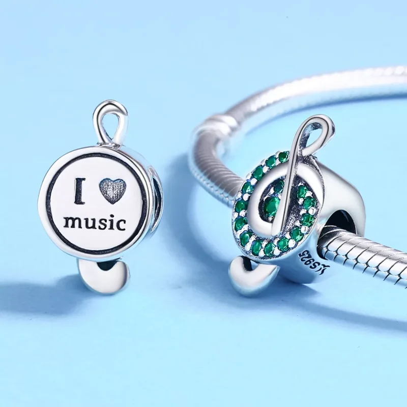 (resim) Pandora tarzı Tiz Clef Charm - SCC450 - Görüntüle 5