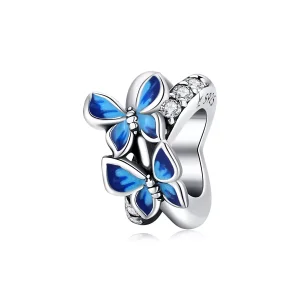 (resim) Pandora tarzı uçan kelebekler Charm - SCC1731