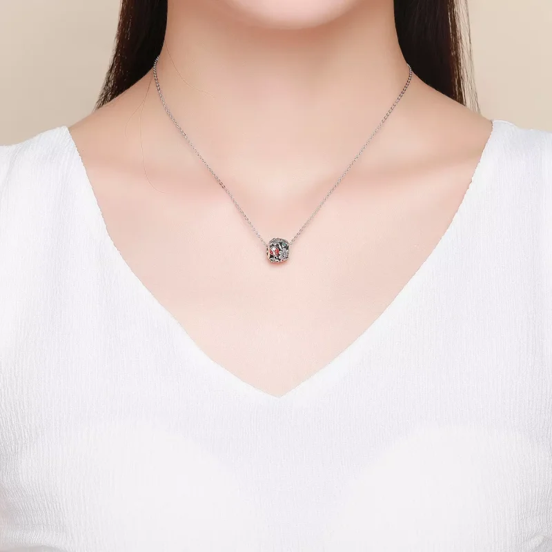 (resim) Pandora tarzı uğur böceği ve çiçekler Charm - SCC926 - Görüntüle 5