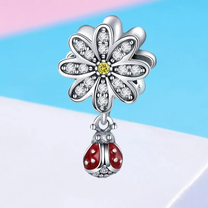 (resim) Pandora tarzı Uğur Böceği'nin Hikayesi Charm - SCC727 - Görüntüle 4