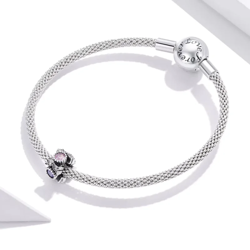 (resim) Pandora tarzı Victoria'nın kalp atışı Charm - SCC1784 - Görüntüle 3