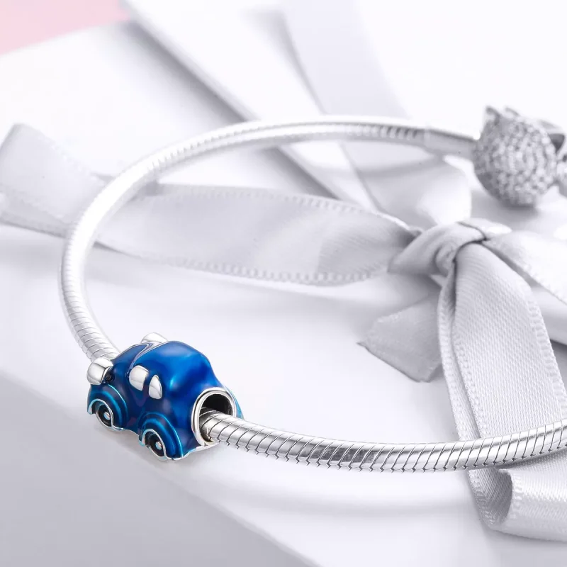 (resim) Pandora tarzı Vintage Araba Charm - SCC957 - Görüntüle 3