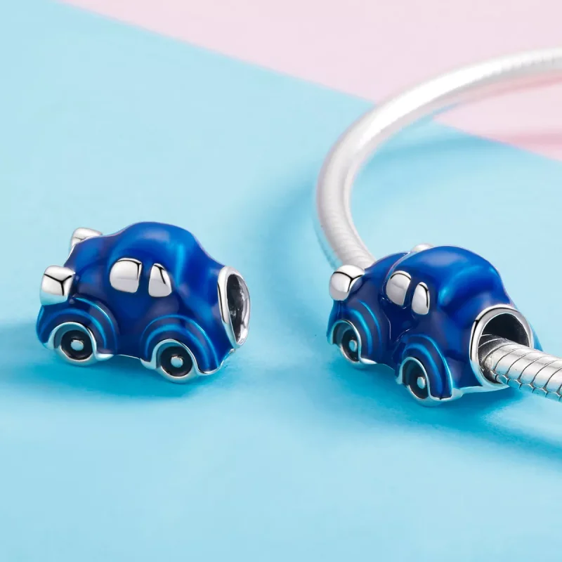 (resim) Pandora tarzı Vintage Araba Charm - SCC957 - Görüntüle 4