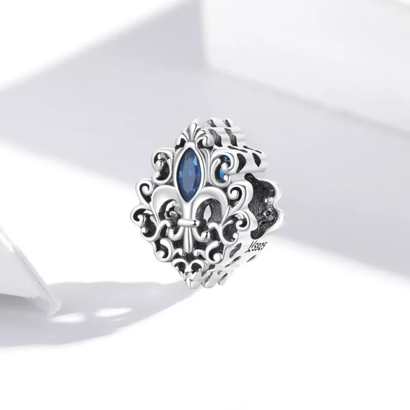 (resim) Pandora Tarzı Vintage Desen - Su Damlaları Küpe - SCC2151 - Görüntüle 2
