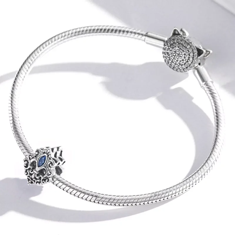 (resim) Pandora Tarzı Vintage Desen - Su Damlaları Küpe - SCC2151 - Görüntüle 3