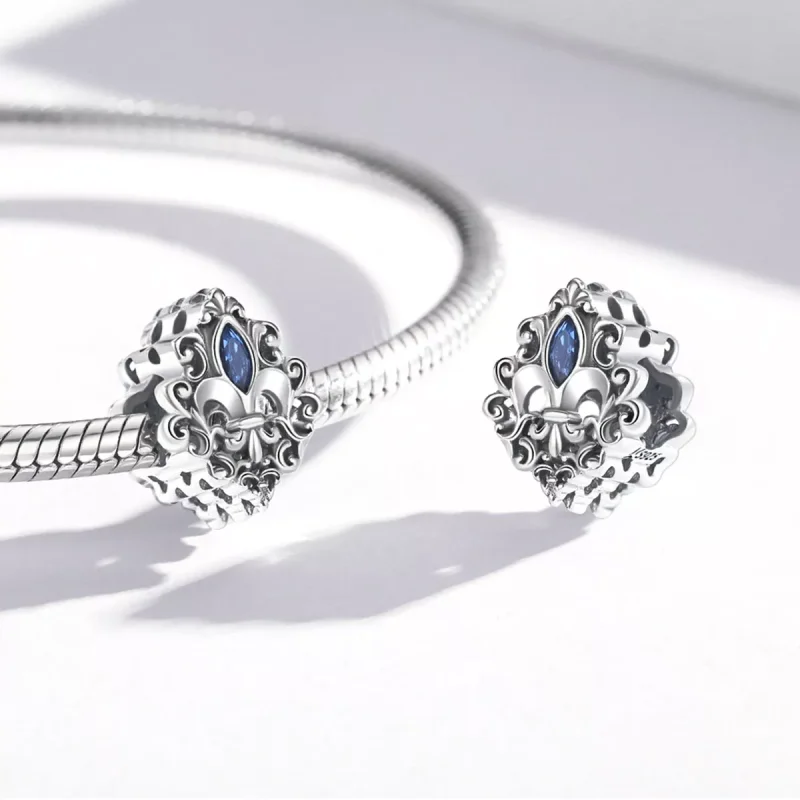 (resim) Pandora Tarzı Vintage Desen - Su Damlaları Küpe - SCC2151 - Görüntüle 4