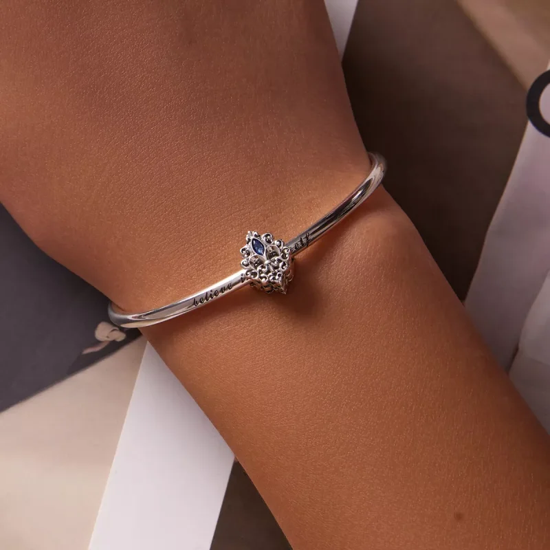 (resim) Pandora Tarzı Vintage Desen - Su Damlaları Küpe - SCC2151 - Görüntüle 5