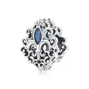(resim) Pandora Tarzı Vintage Desen - Su Damlaları Küpe - SCC2151