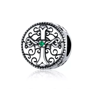(resim) Pandora tarzı Vintage Haç Kolye - SCC1510