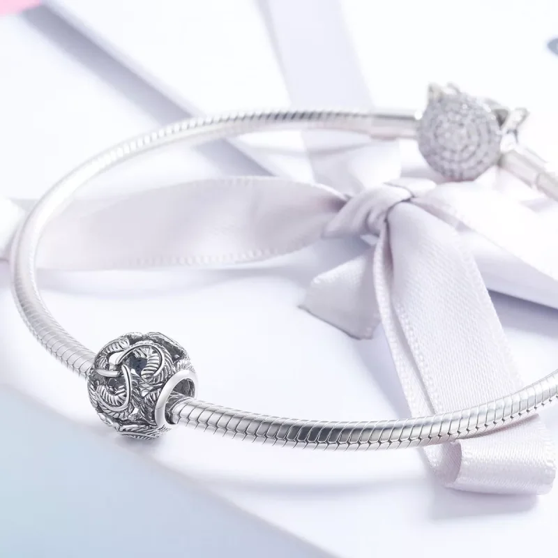 (resim) Pandora tarzı Vintage Kanatlar Charm - SCC810 - Görüntüle 4