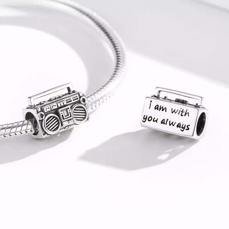 (resim) Pandora tarzı Vintage Radyo Charm - SCC1873 - Görüntüle 4