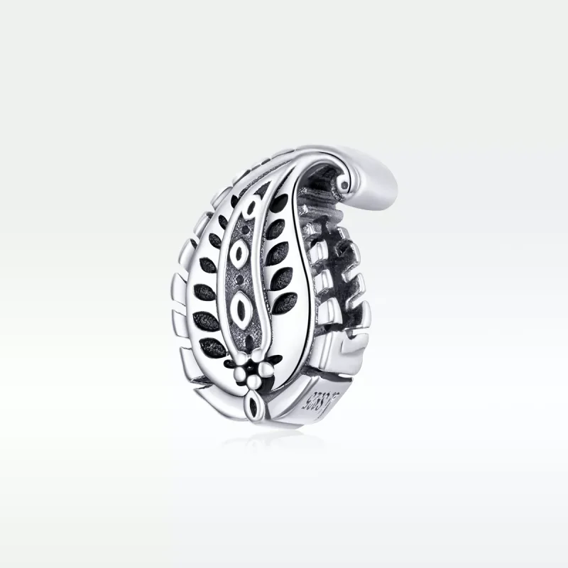 (resim) Pandora tarzı Vintage Yapraklar Charm - SCC1824 - Görüntüle 5