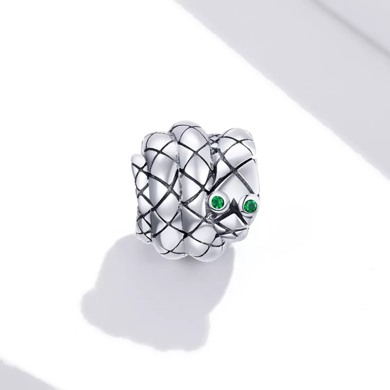 (resim) Pandora tarzı Vintage Yılan Charm - SCC1770 - Görüntüle 2