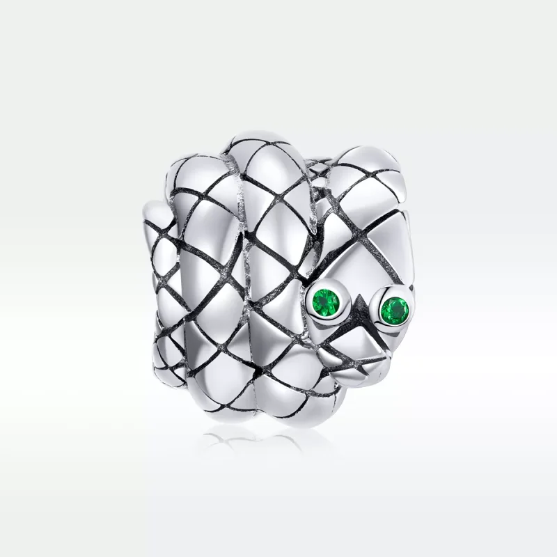 (resim) Pandora tarzı Vintage Yılan Charm - SCC1770 - Görüntüle 5