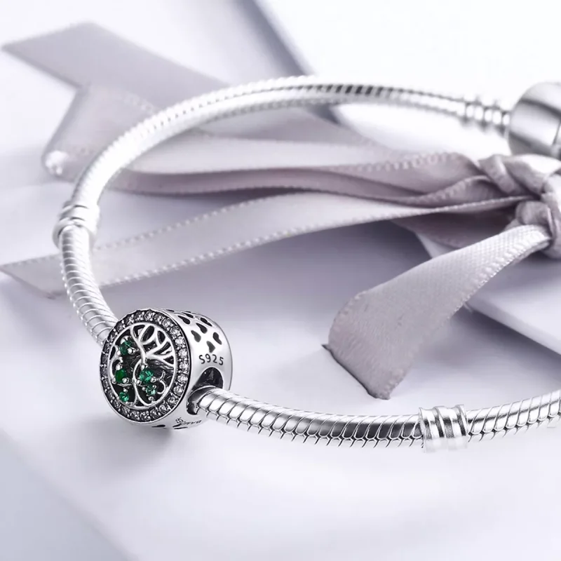 (resim) Pandora tarzı Yaşam Ağacı Charm - SCC179 - Görüntüle 4