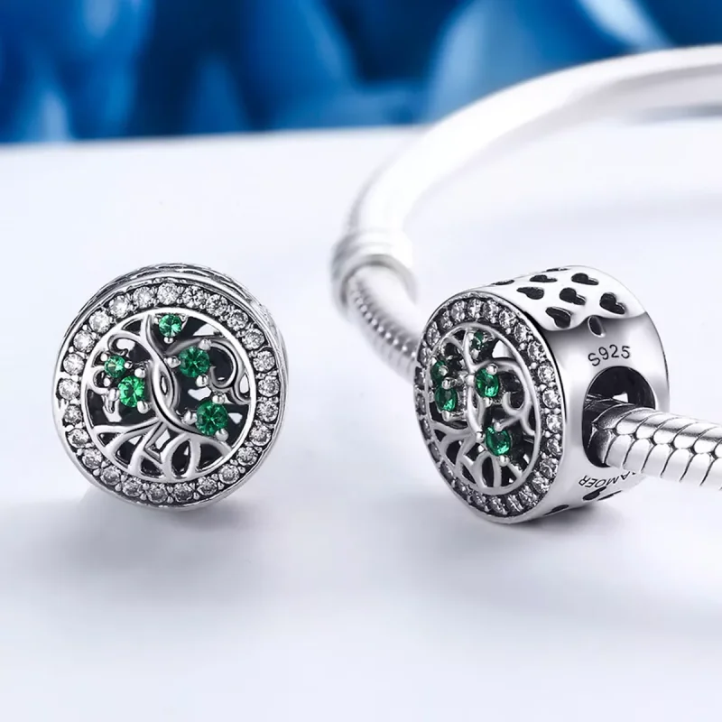 (resim) Pandora tarzı Yaşam Ağacı Charm - SCC179 - Görüntüle 5