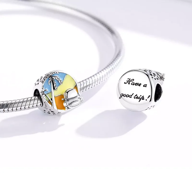 (resim) Pandora tarzı Yaz Yolculuğu Charm - SCC1530 - Görüntüle 4