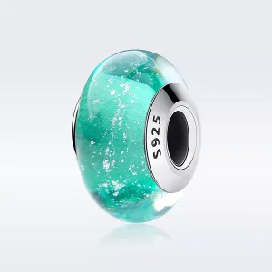 Pandora Tarzı Yeşil Murano Camı Şanslı Bilezik - SCZ021 (resim) Pandora Tarzı Yeşil Murano Camı Şanslı Bilezik - SCZ021
