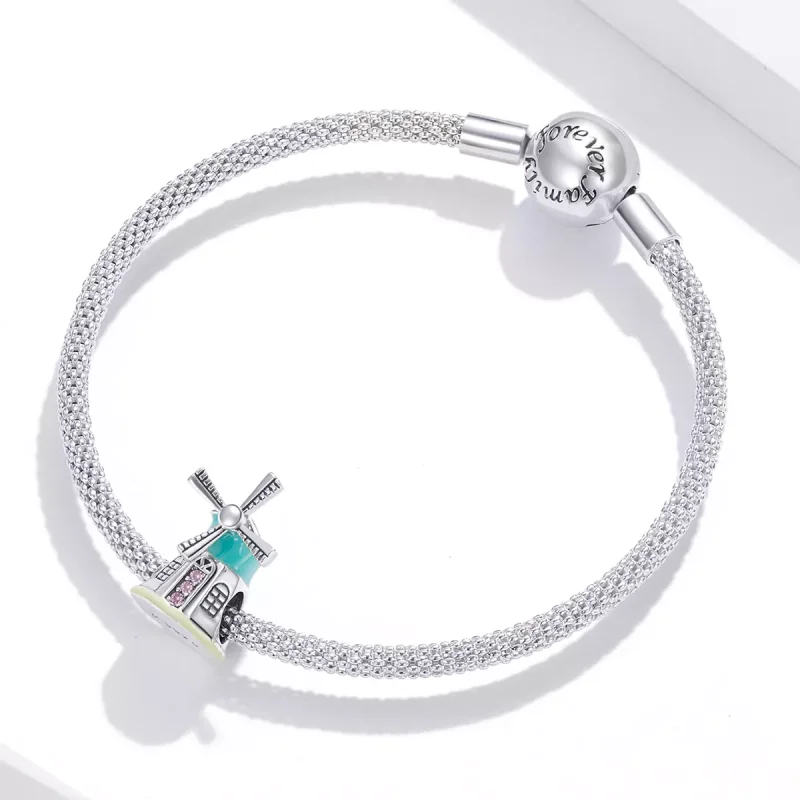 (resim) Pandora tarzı Yel değirmeni Charm - SCC1739 - Görüntüle 3
