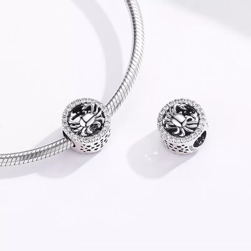 (resim) Pandora tarzı Yengeç Burcu Charm - SCC1213 - Görüntüle 4