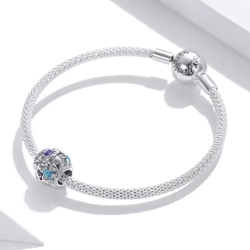 (resim) Pandora tarzı Yıldızlar ve Kabuk Charm - SCC1805 - Görüntüle 3