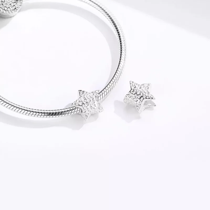 (resim) Pandora tarzı Yıldızlı Charm - SCC1246 - Görüntüle 4