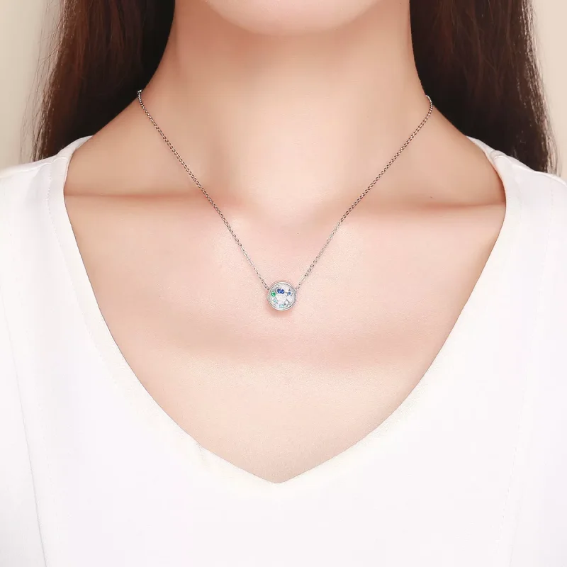 (resim) Pandora tarzı Yıldızlı Gökyüzü Charm - BSC042 - Görüntüle 5