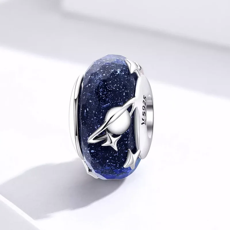 (resim) Pandora tarzı Yıldızlı Gökyüzü Charm - SCC1284 - Görüntüle 3