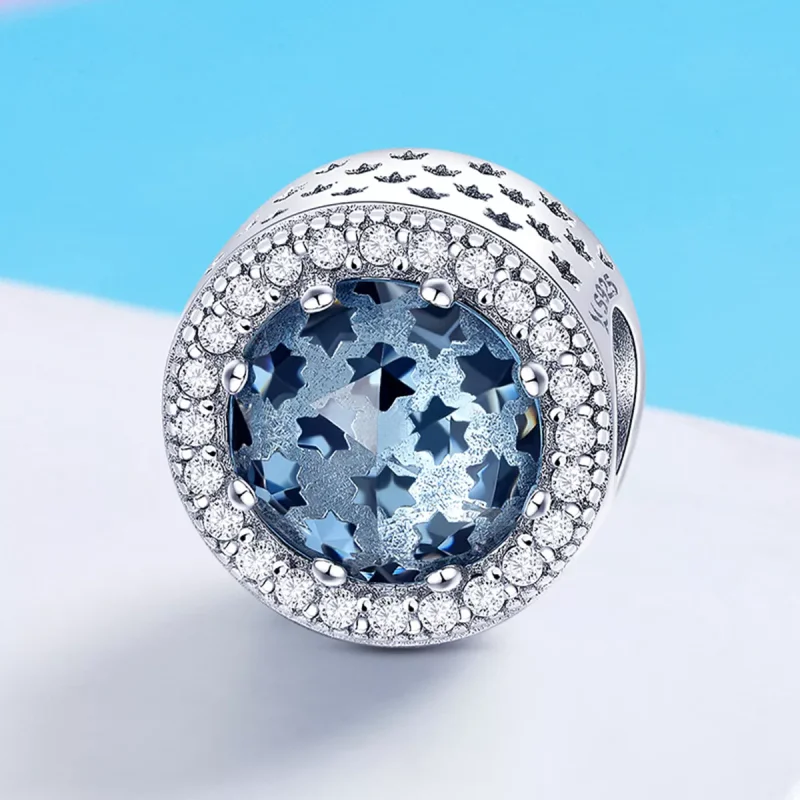(resim) Pandora tarzı Yıldızlı Gökyüzü Charm - SCC730 - Görüntüle 4
