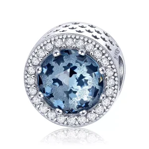(resim) Pandora tarzı Yıldızlı Gökyüzü Charm - SCC730