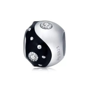 (resim) Pandora tarzı Yin Yang Charm - BSC192