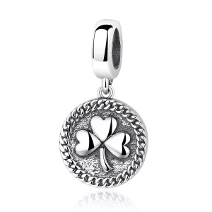 (resim) Pandora tarzı Yonca Sallantılı Charm - SCC039
