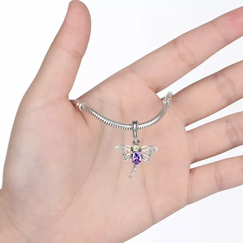 (resim) Pandora tarzı Yusufçuk Sallantılı Charm - SCC048 - Görüntüle 5