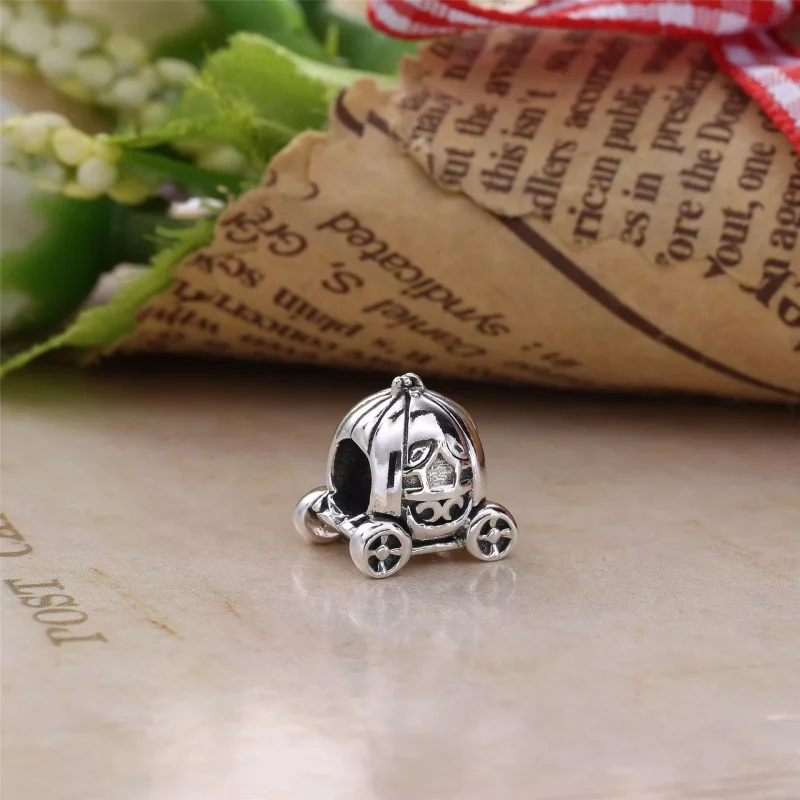 (resim) Pandora Balkabağı Arabası Charm - PS0044-1 - Görüntüle 2