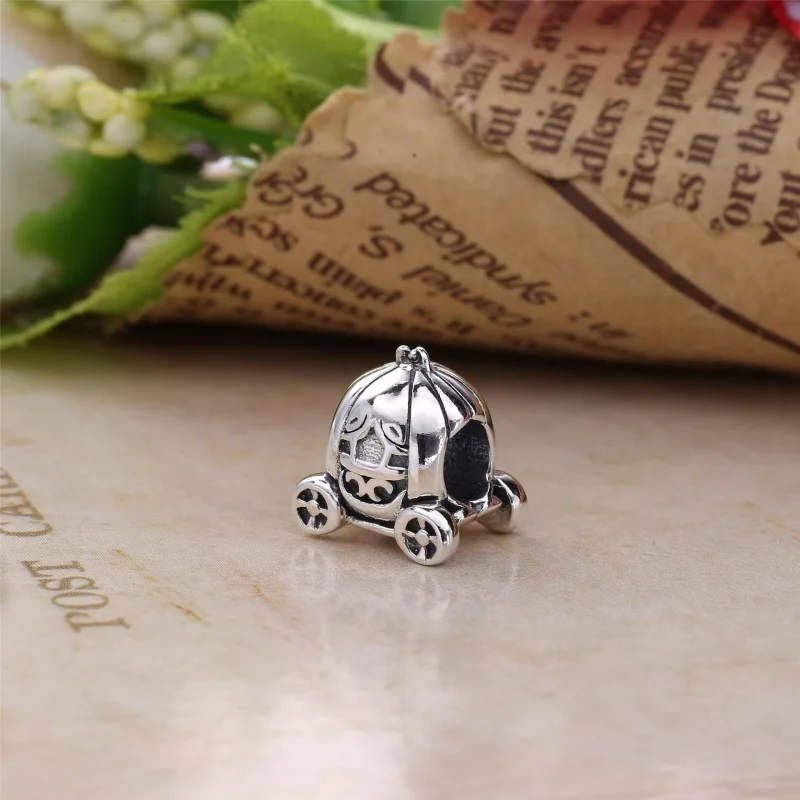 (resim) Pandora Balkabağı Arabası Charm - PS0044-1 - Görüntüle 3