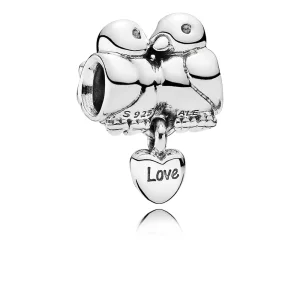 Pandora Charm, Aşık Güvercinleri - 791033 (resim) Pandora Charm, Aşık Güvercinleri - 791033