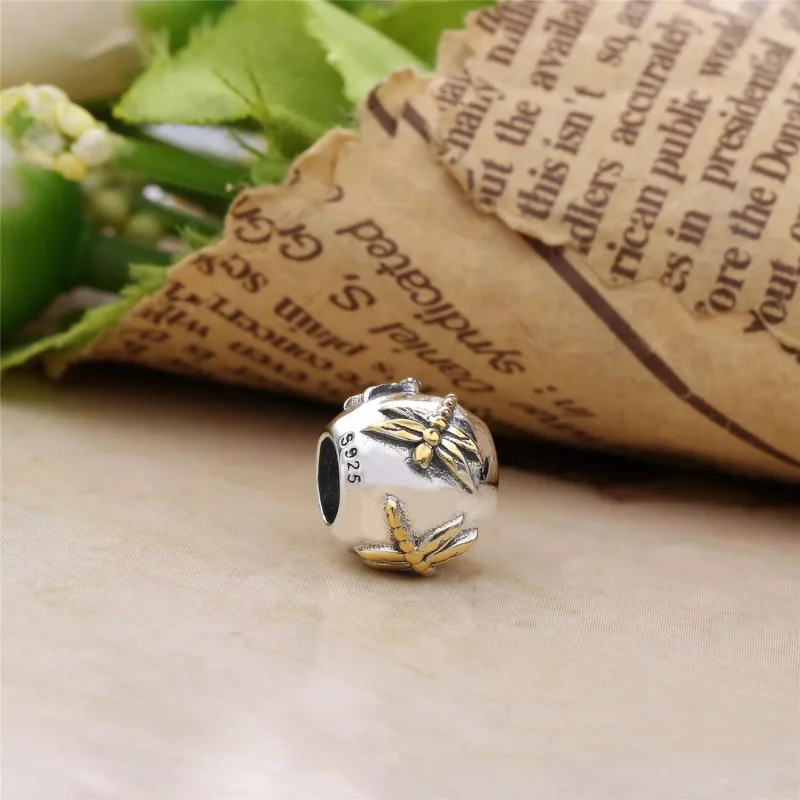 (resim) Pandora Charm, Altın Helikopter Böcekleri - 790898 - Görüntüle 2