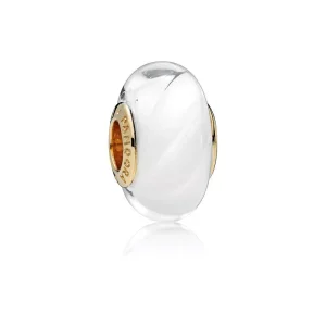 (resim) Pandora Charm, Beyaz Dalgalı Cam - 767160
