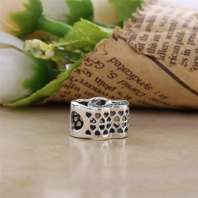 (resim) Pandora Charm, Dolanmış Kalpler - 791880CZ - Görüntüle 4