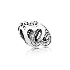 (resim) Pandora Charm, Dolanmış Kalpler - 791880CZ