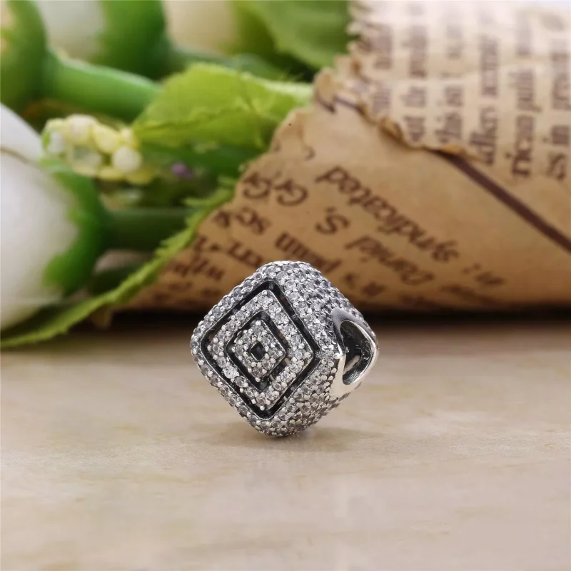 (resim) Pandora Charm, Geometrik Çizgiler - 796211CZ - Görüntüle 3