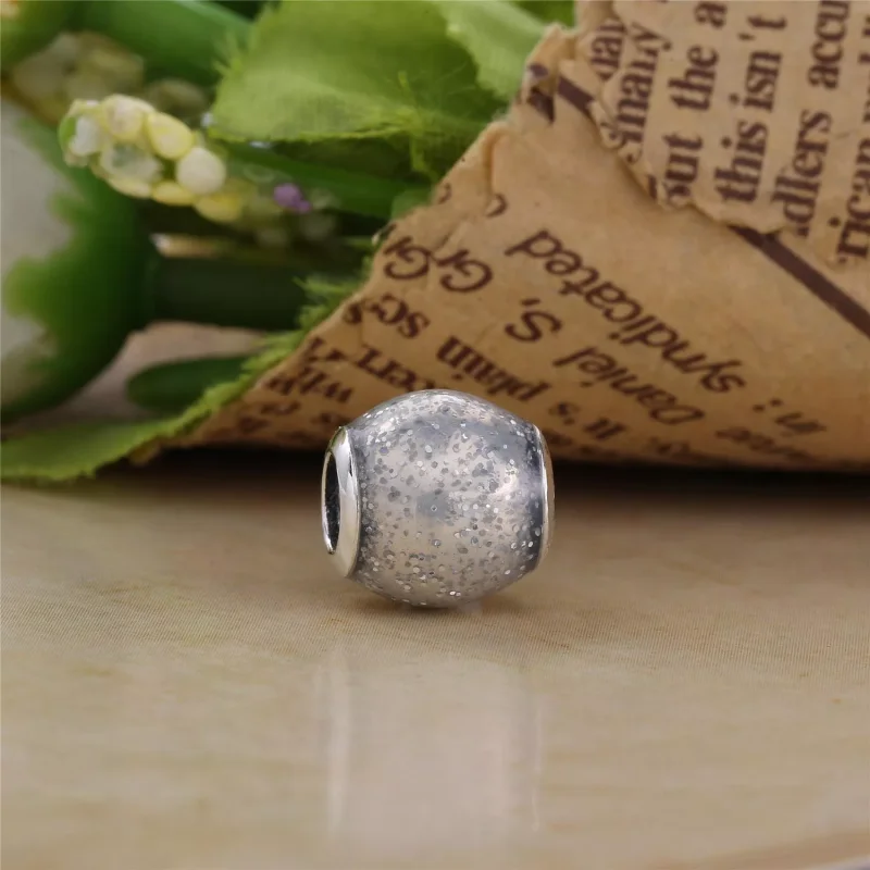 (resim) Pandora Charm, Gümüş Parıltılı Top - 796327EN144 - Görüntüle 2