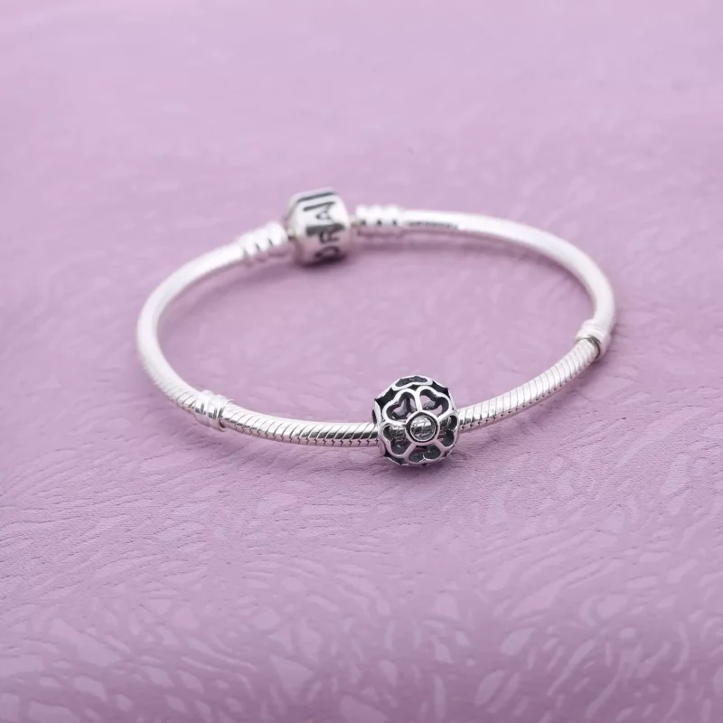 (resim) Pandora Charm, Kafes işi Çuha Çiçeği - 791489 - Görüntüle 2