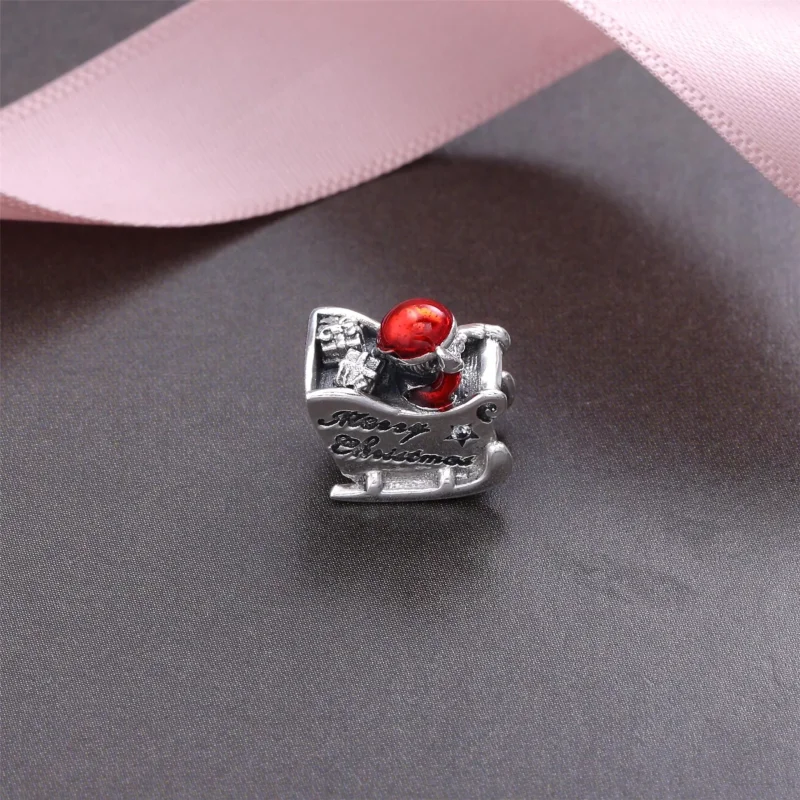 (resim) Pandora Charm, Kızaklı Noel Baba - 792004CZ - Görüntüle 2