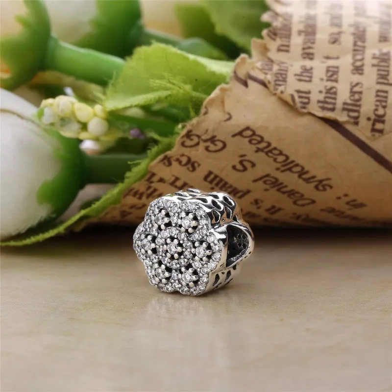 (resim) Pandora Charm, Kristalize Çiçek - 791998CZ - Görüntüle 3