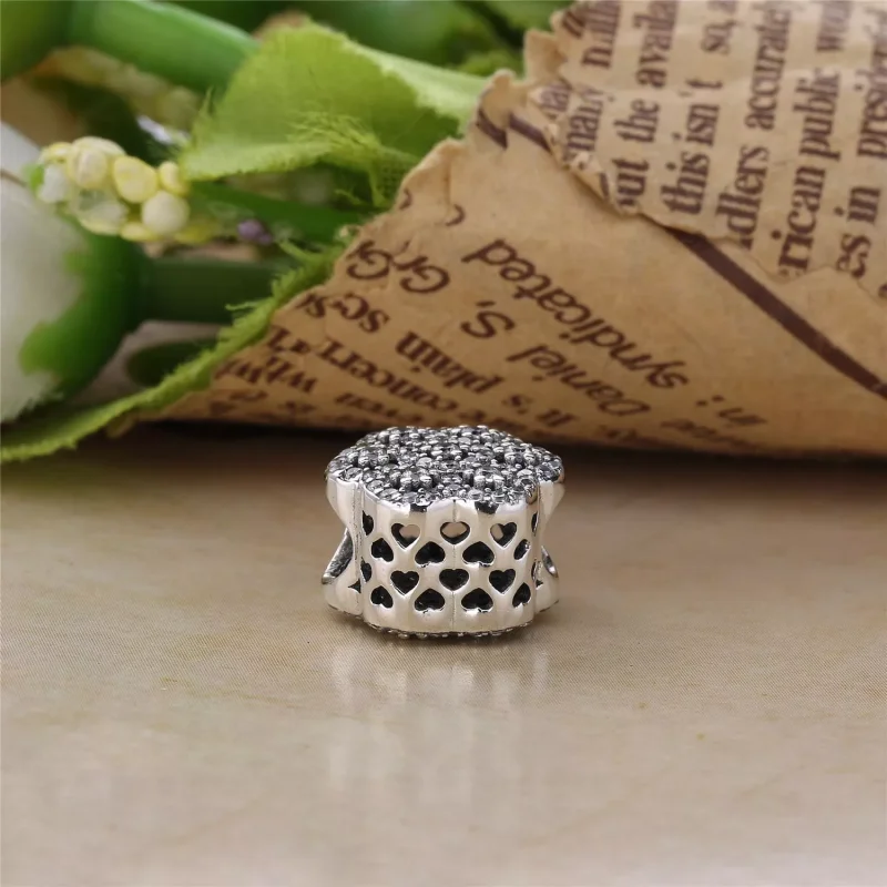 (resim) Pandora Charm, Kristalize Çiçek - 791998CZ - Görüntüle 4