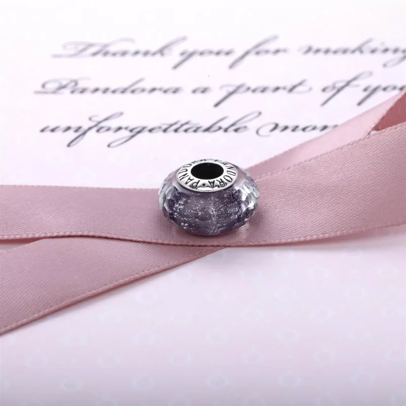 (resim) Pandora Charm, Mor Parlak Cam - 791651 - Görüntüle 3